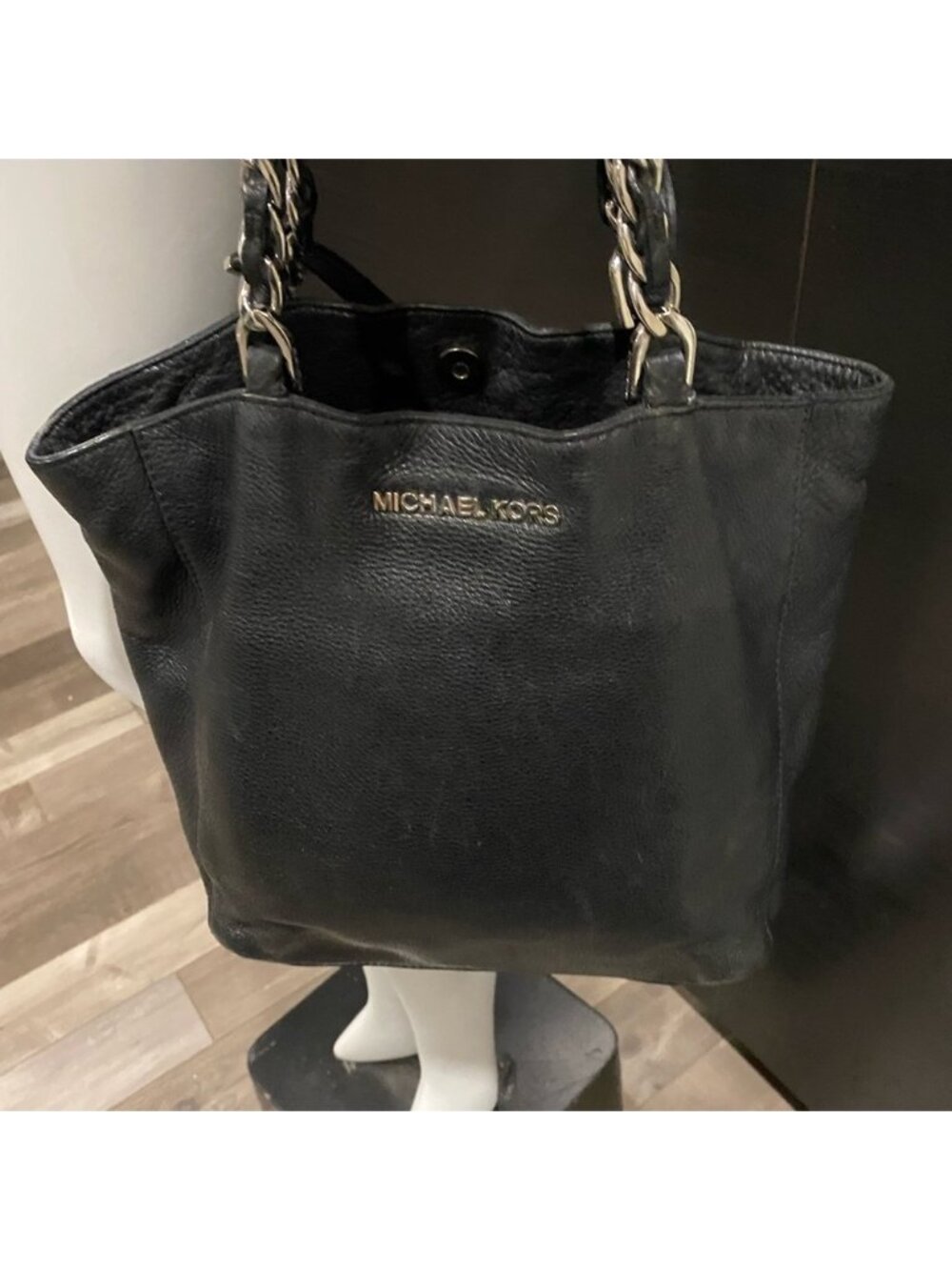 Michael Kors Black Satchel Bag